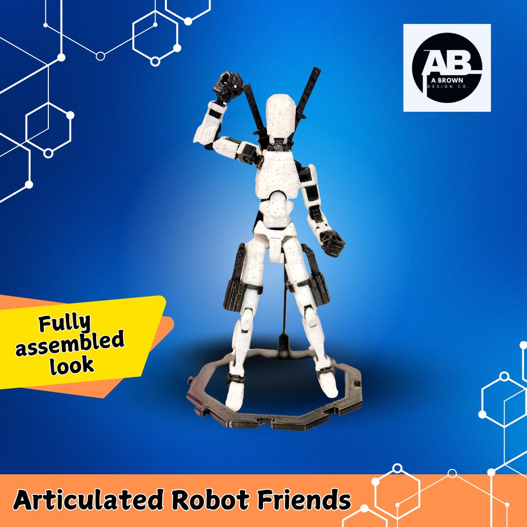 3D Printed Robot Pals