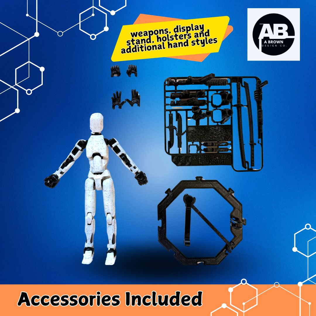 3D Printed Robot Pals